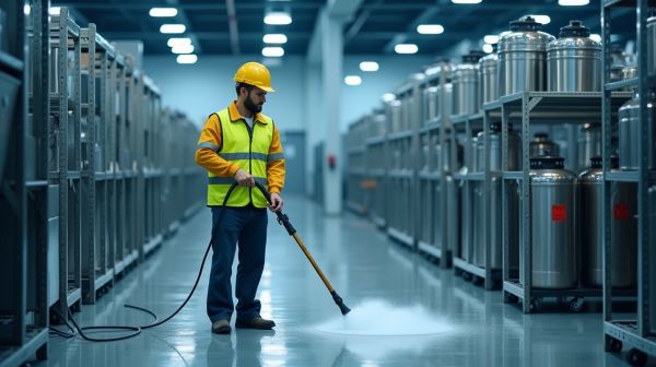 Nettoyage industriel : techniques et solutions pour la propreté